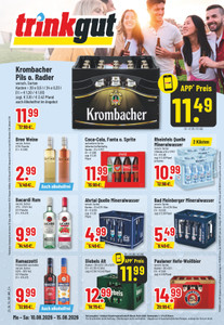 trinkgut Prospekt - Angebote ab 10.08.
