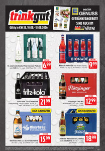 trinkgut Prospekt - Angebote ab 10.08.