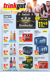 trinkgut Prospekt - Angebote ab 10.08.