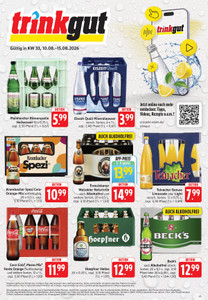 trinkgut Prospekt - Angebote ab 10.08. - Seite 1
