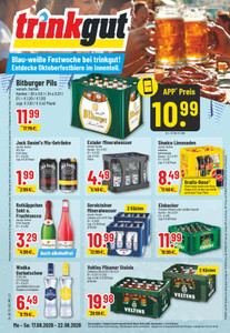 trinkgut Prospekt - Angebote ab 17.08. - Seite 1
