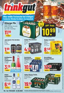 trinkgut Prospekt - Angebote ab 17.08. - Seite 1