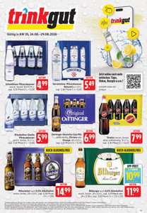 trinkgut Prospekt - Angebote ab 24.08. - Seite 1