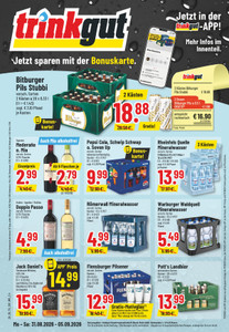 trinkgut Prospekt - Angebote ab 31.08.