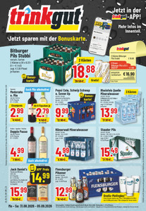 trinkgut Prospekt - Angebote ab 31.08.