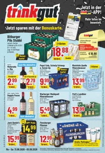 trinkgut Prospekt - Angebote ab 31.08.