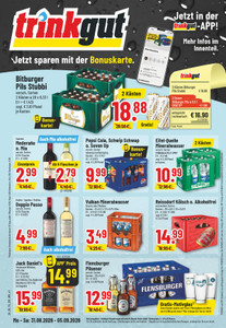 trinkgut Prospekt - Angebote ab 31.08.