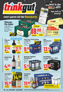 trinkgut Prospekt - Angebote ab 31.08.