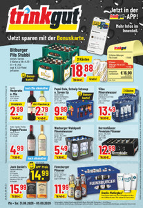 trinkgut Prospekt - Angebote ab 31.08.