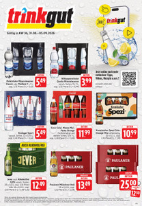 trinkgut Prospekt - Angebote ab 31.08.