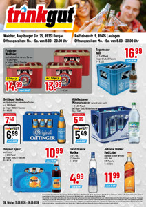 trinkgut Prospekt - Angebote ab 31.08.
