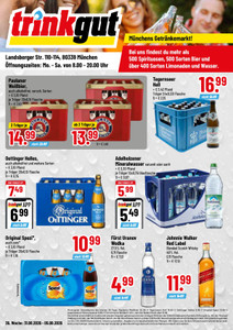 trinkgut Prospekt - Angebote ab 31.08. - Seite 1