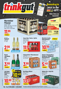 trinkgut Prospekt - Angebote ab 07.09.
