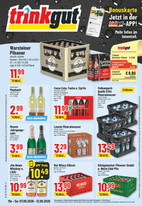 trinkgut Prospekt - Angebote ab 07.09.