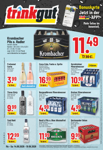trinkgut Prospekt - Angebote ab 14.09.