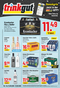 trinkgut Prospekt - Angebote ab 14.09.
