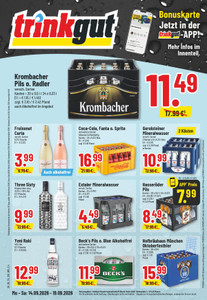trinkgut Prospekt - Angebote ab 14.09.