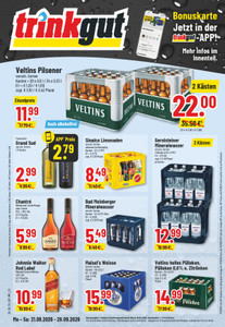 trinkgut Prospekt - Angebote ab 21.09.