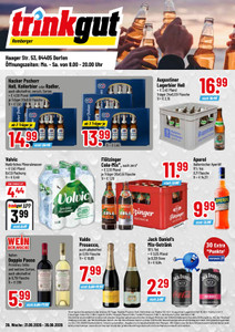 trinkgut Prospekt - Angebote ab 21.09.