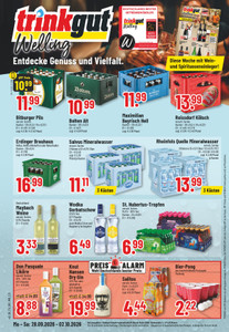 trinkgut Prospekt - Angebote ab 28.09.