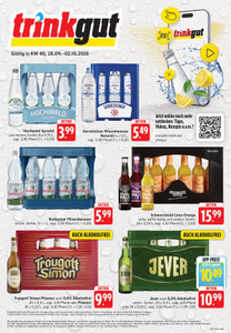 trinkgut Prospekt - Angebote ab 28.09.