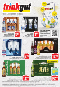 trinkgut Prospekt - Angebote ab 28.09.