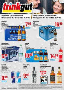 trinkgut Prospekt - Angebote ab 28.09.