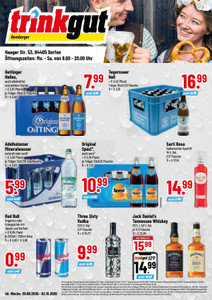 trinkgut Prospekt - Angebote ab 28.09.