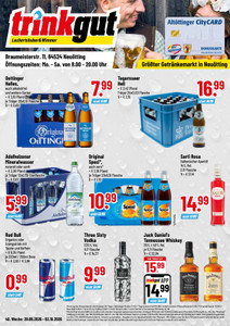 trinkgut Prospekt - Angebote ab 28.09.