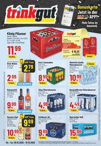 trinkgut Prospekt - Angebote ab 05.10. - Seite 1