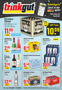 trinkgut Prospekt - Angebote ab 12.10.