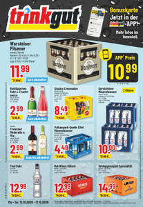 trinkgut Prospekt - Angebote ab 12.10.