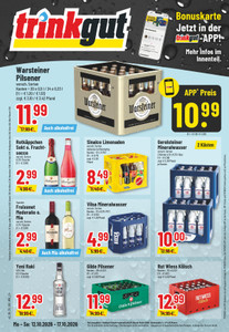 trinkgut Prospekt - Angebote ab 12.10.