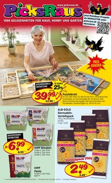 Picks Raus Prospekt - Angebote ab 27.10. - Seite 1
