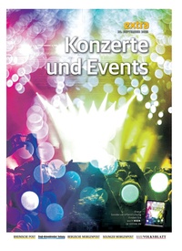 Rheinische Post Prospekt - Konzerte & Events
