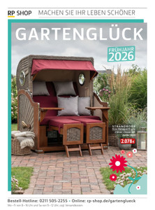 Rheinische Post Prospekt - RP Shop - Gartenglück