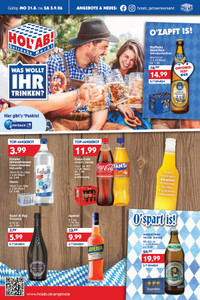 Hol'ab Prospekt - Angebote ab 31.08. - Seite 1