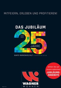 Wagner Wohnen Prospekt - Angebote ab 16.05.