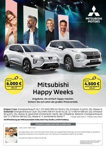 Autohaus Fehrmann Prospekt - Mitsubishi Happy Weeks