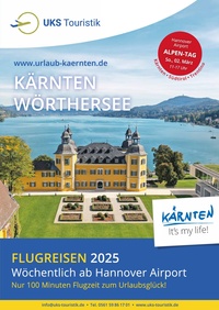 Hannover Airport Prospekt - Kärnten Wörthersee