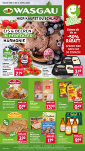 WASGAU Prospekt - Angebote ab 07.04. - Seite 1