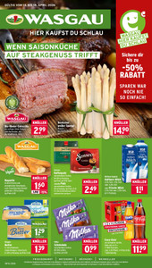 WASGAU Prospekt - Angebote ab 13.04. - Seite 1