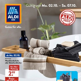 ALDI SÜD Prospekt - Angebote ab 02.10.