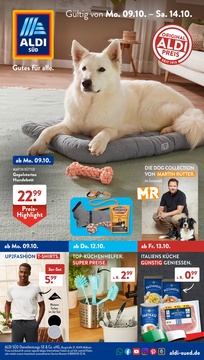 ALDI SÜD Prospekt - Angebote ab 09.10.