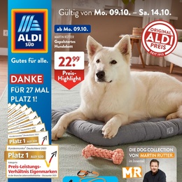 ALDI SÜD Prospekt - Angebote ab 09.10.