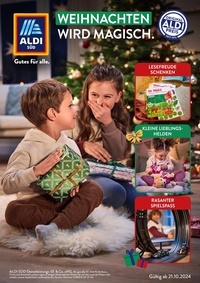 ALDI SÜD Prospekt - Weihnachten wird magisch