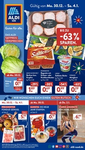 ALDI SÜD Prospekt - Gültig von Mo. 30.12.24 – Sa. 04.01.25