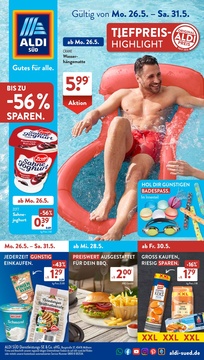 ALDI SÜD Prospekt - Angebote ab 26.05.
