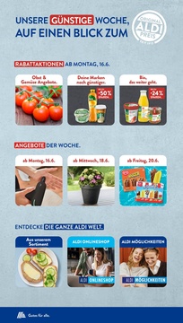 ALDI SÜD Prospekt - Angebote ab 16.06.
