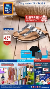 ALDI SÜD Prospekt - Angebote ab 07.07.